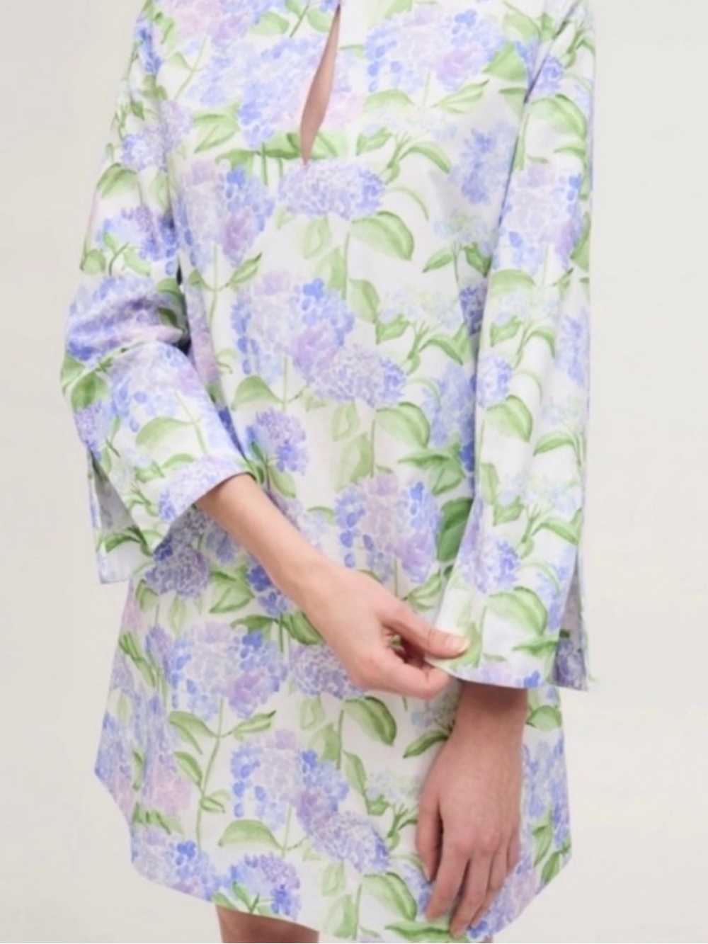 Hill House Home Artemis Shift Dress in Blue Hydrangea NTW Size Small - Picture 2 of 6